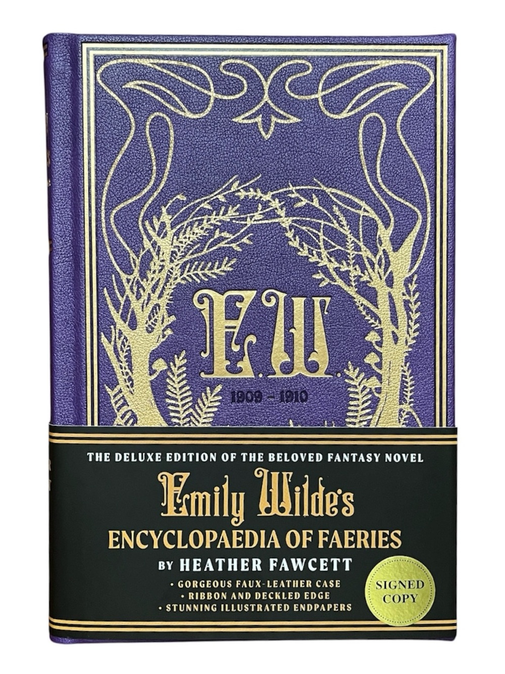 Signed Emily Wilde's Encyclopaedia of Faeries (2026 Deluxe HC Edition) New